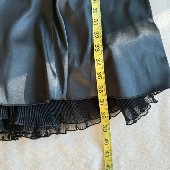 Vintage Louis Verdad Knee High Cocktail Dress Black Silk Size XS - Picture 12 of 14